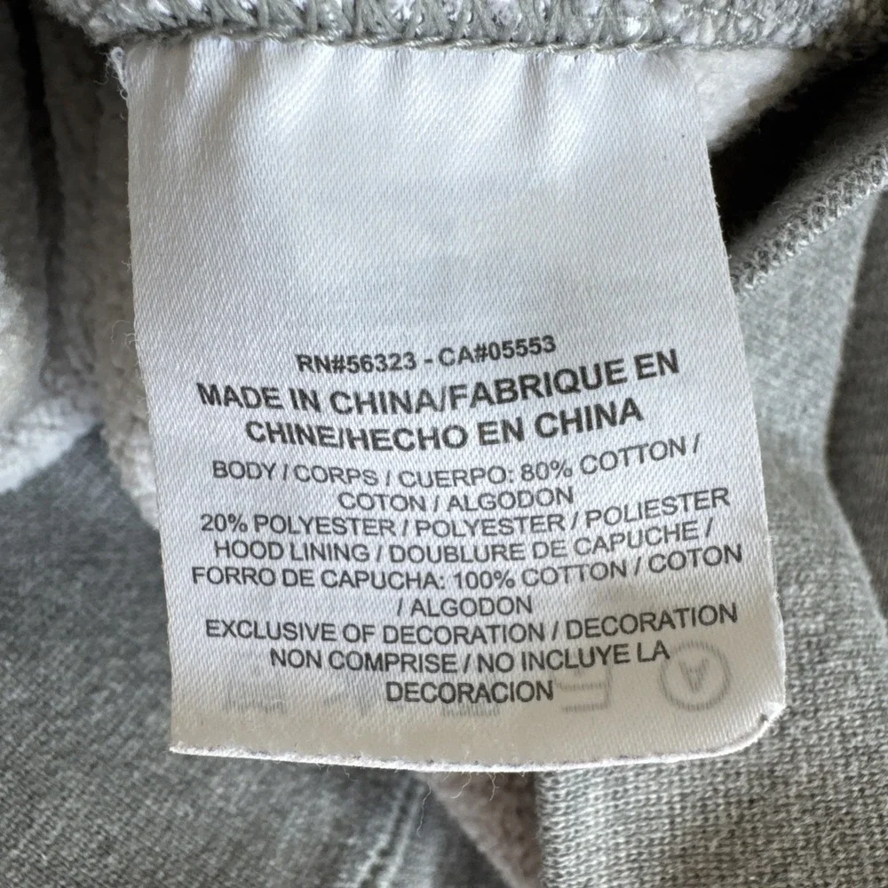 Michael Jordan #23 Sweatshirt Hoodie‎ Air Jordan Jumpman Nike Gray Grey Men's M